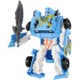 Transformer auto/robot 14cm transrobot bojový Modrý s přeměnou 2v1