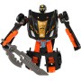 Transformer auto/robot 14cm transrobot bojový Černý s přeměnou 2v1