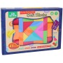 Stavebnice baby soft kostky barevné plastové set 41ks v krabici