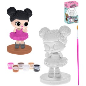 L.O.L. Surprise! Malování na figurku kreativní set s barvičkami 2 druhy porcelán
