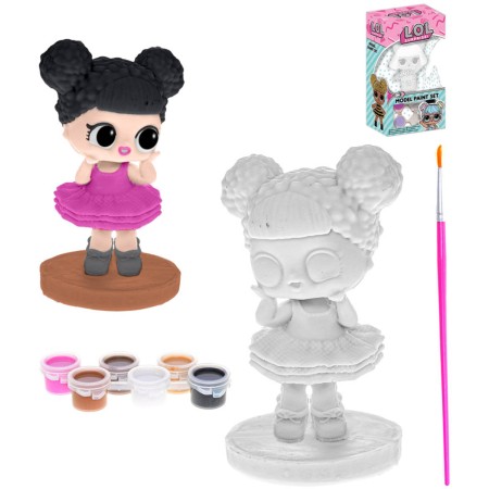 L.O.L. Surprise! Malování na figurku kreativní set s barvičkami 2 druhy porcelán