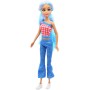 Dreameez mini panenka fashion dlouhé vlasy v kornoutku 4 druhy