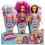 Dreameez mini panenka fashion dlouhé vlasy v kornoutku 4 druhy