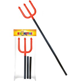 KARNEVAL Vidle čerta 95cm teleskopické dospělé KARNEVALOVÝ DOPLNĚK