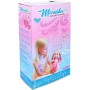 Panenka Maruška 33cm zpívající s copánky na baterie Světlo Zvuk v krabici