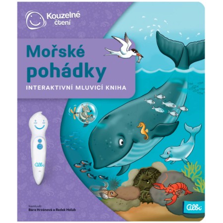 ALBI Kouzelné čtení Kniha interaktivní Mořské pohádky