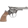 Revolver dětský kovbojský 14cm kovový kolt stříbrný