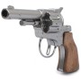 Revolver dětský kovbojský 14cm kovový kolt stříbrný