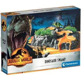 CLEMENTONI Jurský svět 3 Dinosauři v bažině kreativní set vědecké experimenty