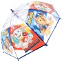 Deštník dětský Tlapková Patrola (Paw Patrol) 45x65cm manuální transparentní