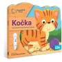 ALBI Kouzelné čtení Kniha interaktivní Kočka baby minikniha tvarovaná