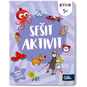 ALBI Sešit aktivit 5+ Kvído interaktivní úkoly pro děti