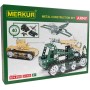 MERKUR 104 Army set 674 dílků * KOVOVÁ STAVEBNICE *