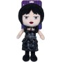 PLYŠ Wednesday Addams postavička plesové šaty *PLYŠOVÉ HRAČKY*