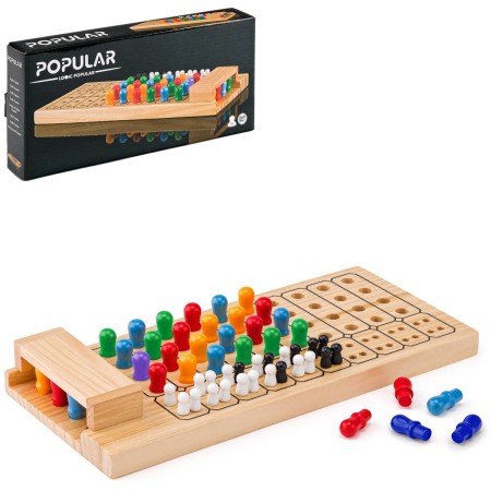 POPULAR DŘEVO Hra Logik *SPOLEČENSKÉ HRY*