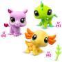HASBRO LPS Zvířátko Littlest Pet Shop generace 7 set 3ks s doplňky 3 druhy
