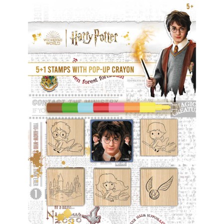 JIRI MODELS Razítka 5+1 s pop-up voskovou Harry Potter