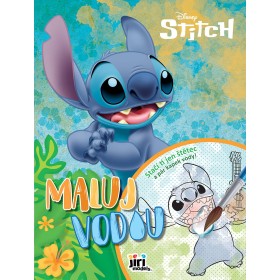 JIRI MODELS Maluj vodou A4 Stitch omalovánky