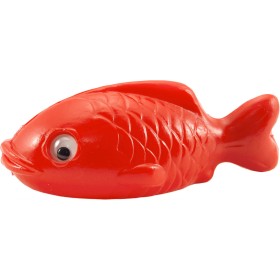 SMĚR Rybka retro baby červená plastová do koupele do vany do vody