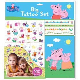 JIRI MODELS Velký set sešit s tetováním Peppa Pig
