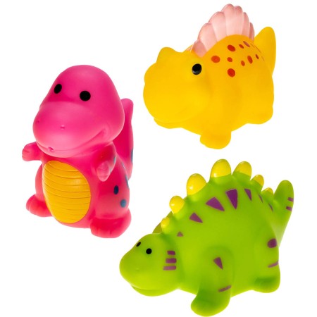 PROFIBABY Baby dinosaurus stříkací set 3ks pro miminko do vany do vody