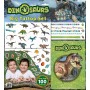 JIRI MODELS Velký set sešit s tetováním Dinosauři
