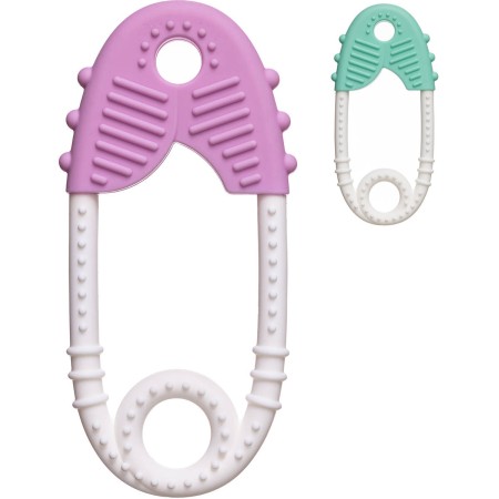 PROFIBABY Baby kousátko špendlík silikonový pro miminko 2 barvy