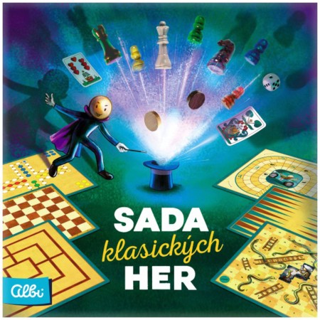 ALBI HRA Velká sada klasických 100 her *SPOLEČENSKÉ HRY*