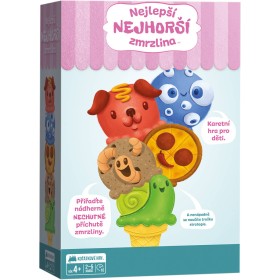 ADC Hra Nejlepší nejhorší zmrzlina karetní *SPOLEČENSKÉ HRY*