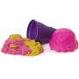 Kinetic Sand Zmrzlinový kornout tekutý písek voňavý 2 barvy
