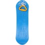 PLASTKON Kluzka dětský snowboard prkno na sníh bez vázání Modré