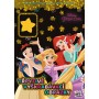 JIRI MODELS Třpytivé vyškrabávací obrázky + omalovánky Disney Princezny