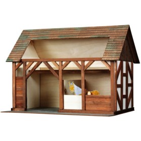 WALACHIA Stáj W30 Hobby Kit DŘEVĚNÁ STAVEBNICE