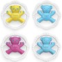 PROFIBABY Baby kruh medvěd / zajíc 12cm chrastítko 2 druhy pro miminko