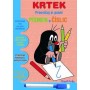 AKIM Psaní písmen a číslic Krtek (Krteček) stíratelný sešit s popisovačem 1