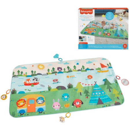 FISHER PRICE Baby podložka na hraní extra velká Big Adventures pro miminko