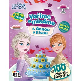 JIRI MODELS Vaříme a mlsáme Ledové Království (Frozen) recepty s aktivitami