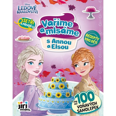 JIRI MODELS Vaříme a mlsáme Ledové Království (Frozen) recepty s aktivitami