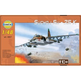 SMĚR Model letadlo Suchoj Su-25 K plastová stavebnice letadla 1:48