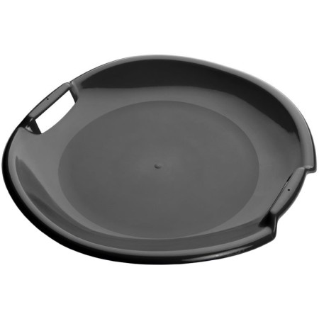 PLASTKON Sáňkovací talíř Tornádo 54cm černý na sníh