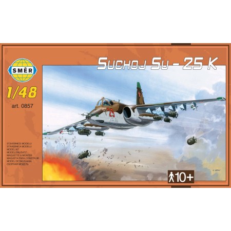SMĚR Model letadlo Suchoj Su-25 K plastová stavebnice letadla 1:48