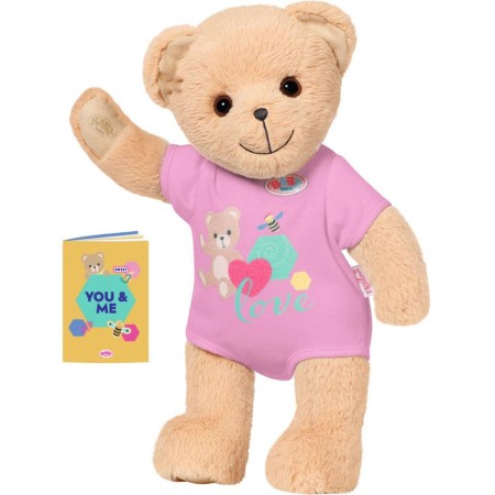 ZAPF BABY BORN Medvídek růžový v oblečku *PLYŠOVÉ HRAČKY*