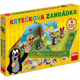 DINO Hra Krtečkova zahrádka 3D Krtek (Krteček) *SPOLEČENSKÉ HRY*