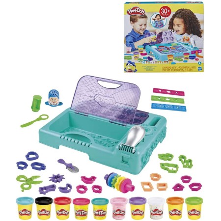 HASBRO PLAY-DOH Kreativní sada na cesty modelína 10 kelímků s doplňky