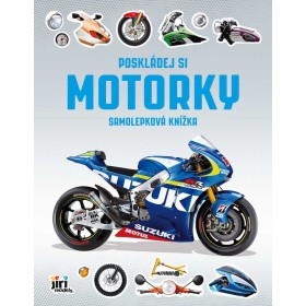 JIRI MODELS Poskládej si motorky samolepková knížka