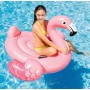 INTEX Plameňák malý nafukovací s úchyty 142x137x97cm dětské vozítko do vody 57558