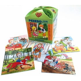 AKIM Hra Pexeso otevři a hraj Pohádky v ozdobné krabičce