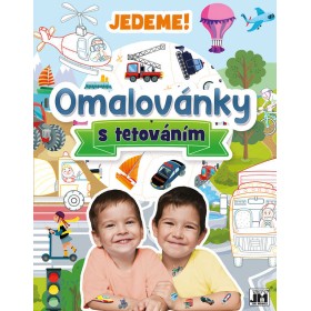 JIRI MODELS Omalovánky s tetováním Jedeme!