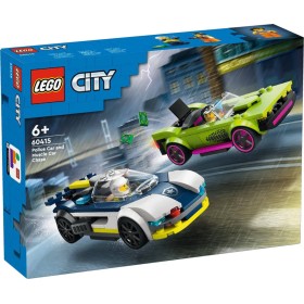LEGO CITY Honička policejního auta a sporťáku 60415 STAVEBNICE