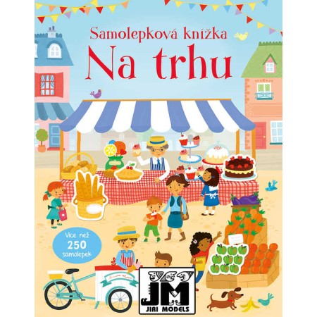 JIRI MODELS Knížka samolepková Na trhu 250 samolepek